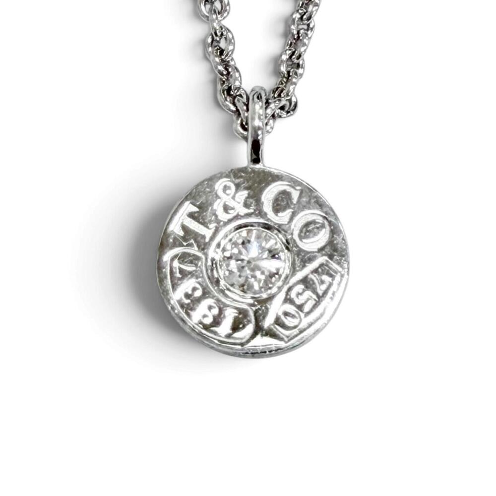 TIFFANY & CO. Silver Diamond Necklace